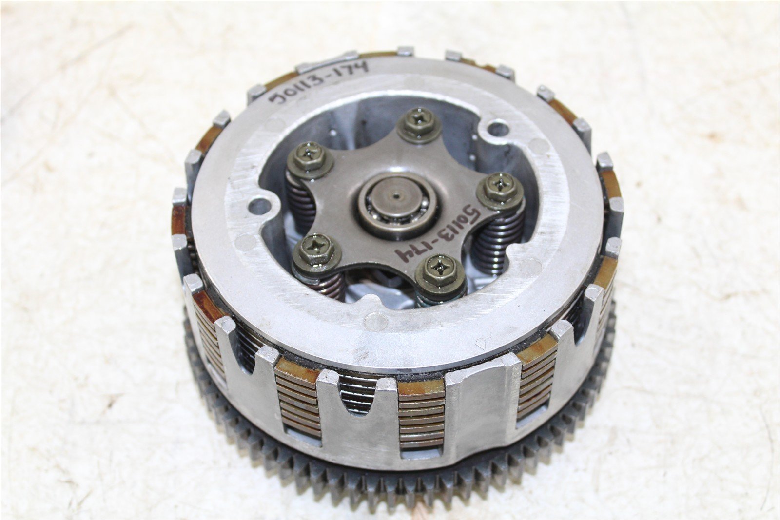 1993 Yamaha Kodiak 400 4x4 Clutch Basket Inner Hub Pressure Plate 50113