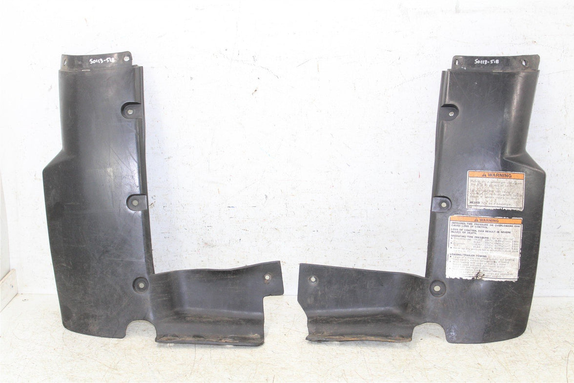 1993 Yamaha Kodiak 400 4x4 Rear Mud Flaps Kick Plates Shield 50113
