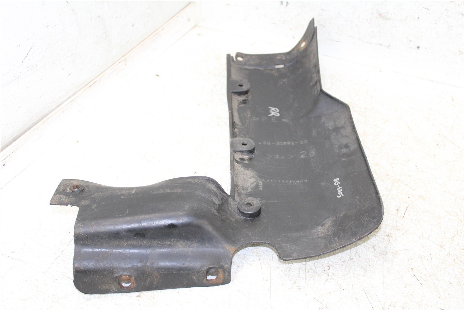 1993 Yamaha Kodiak 400 4x4 Rear Mud Flaps Kick Plates Shield 50113