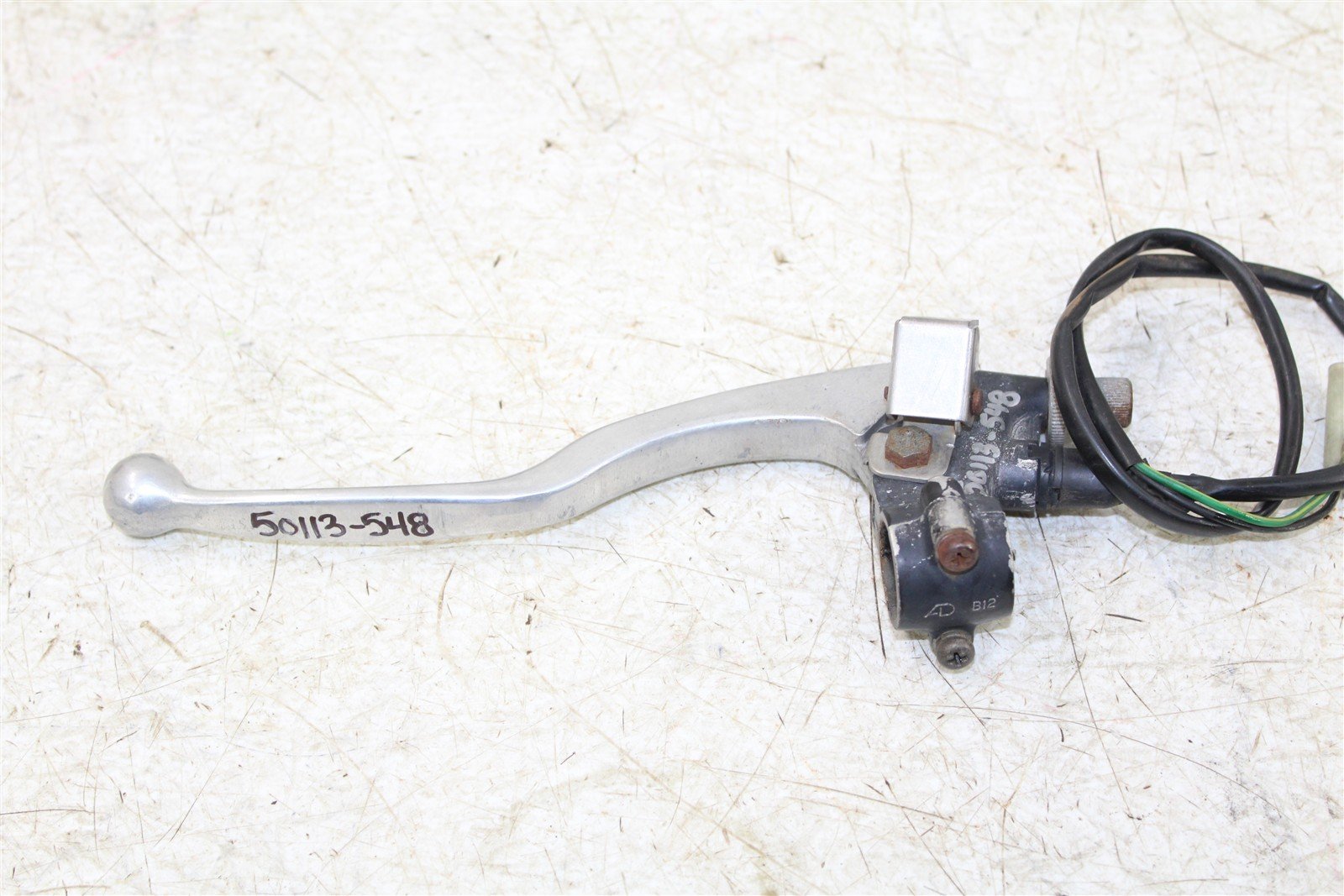 1993 Yamaha Kodiak 400 4x4 Parking Brake Lever w/ Perch Mount 50113