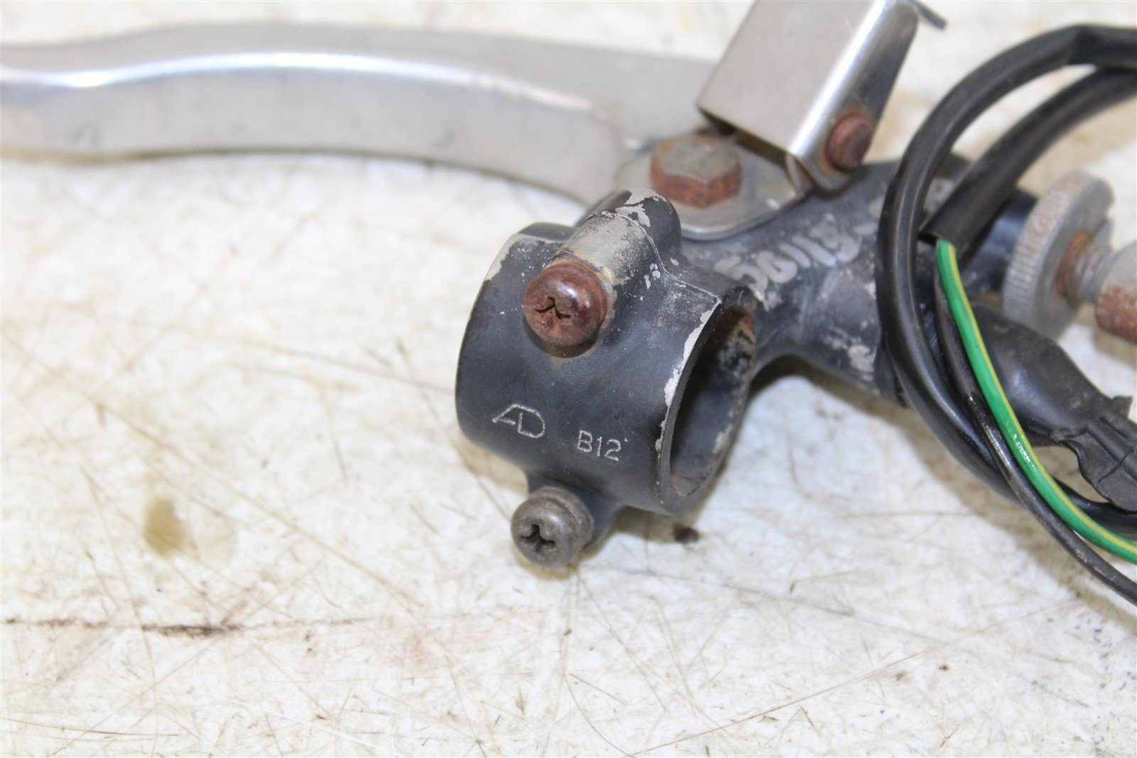 1993 Yamaha Kodiak 400 4x4 Parking Brake Lever w/ Perch Mount 50113