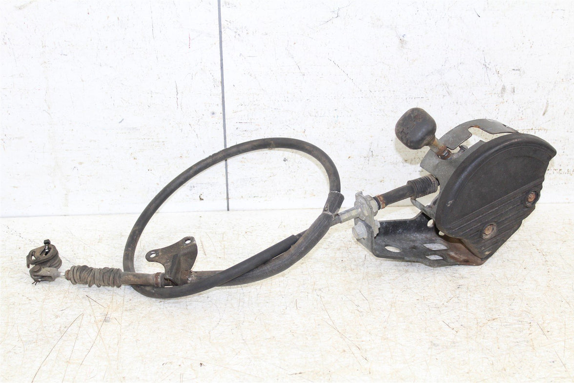 1993 Yamaha Kodiak 400 4x4 Shifter Arm Shift Lever w/ Cable 50113