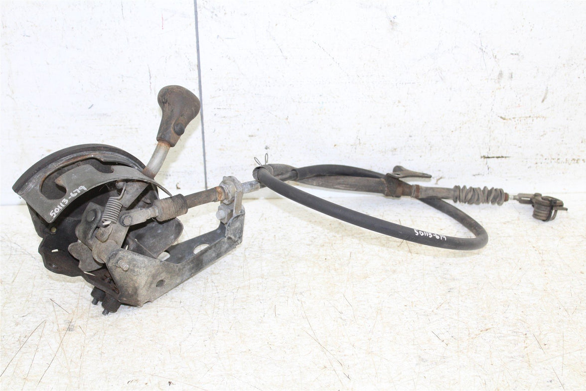 1993 Yamaha Kodiak 400 4x4 Shifter Arm Shift Lever w/ Cable 50113