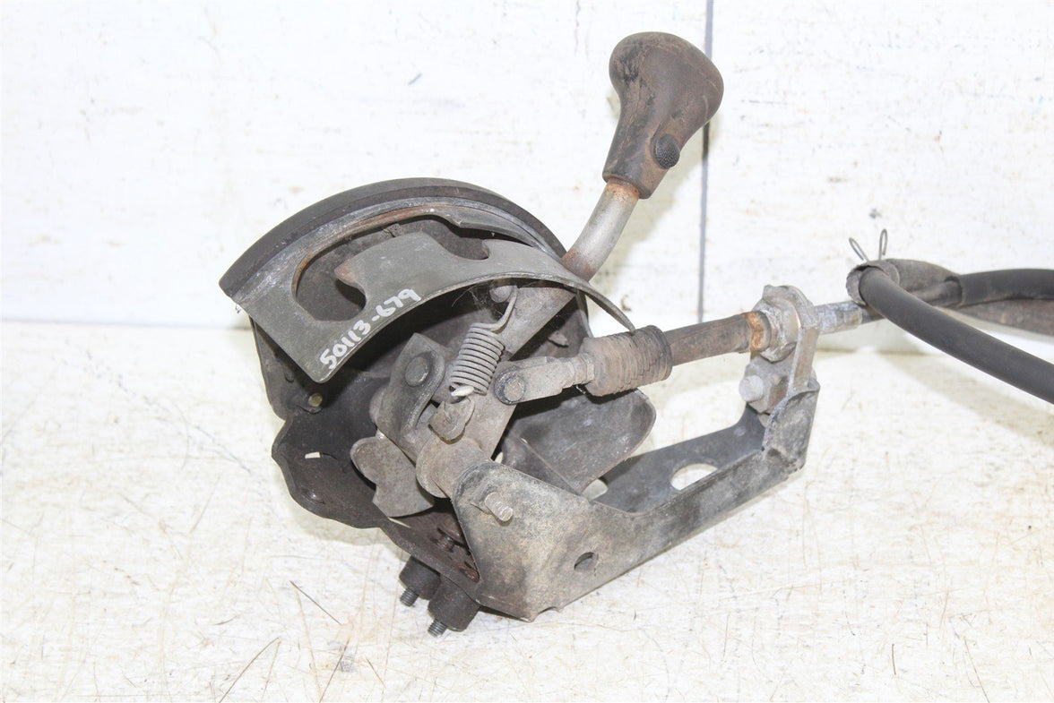 1993 Yamaha Kodiak 400 4x4 Shifter Arm Shift Lever w/ Cable 50113