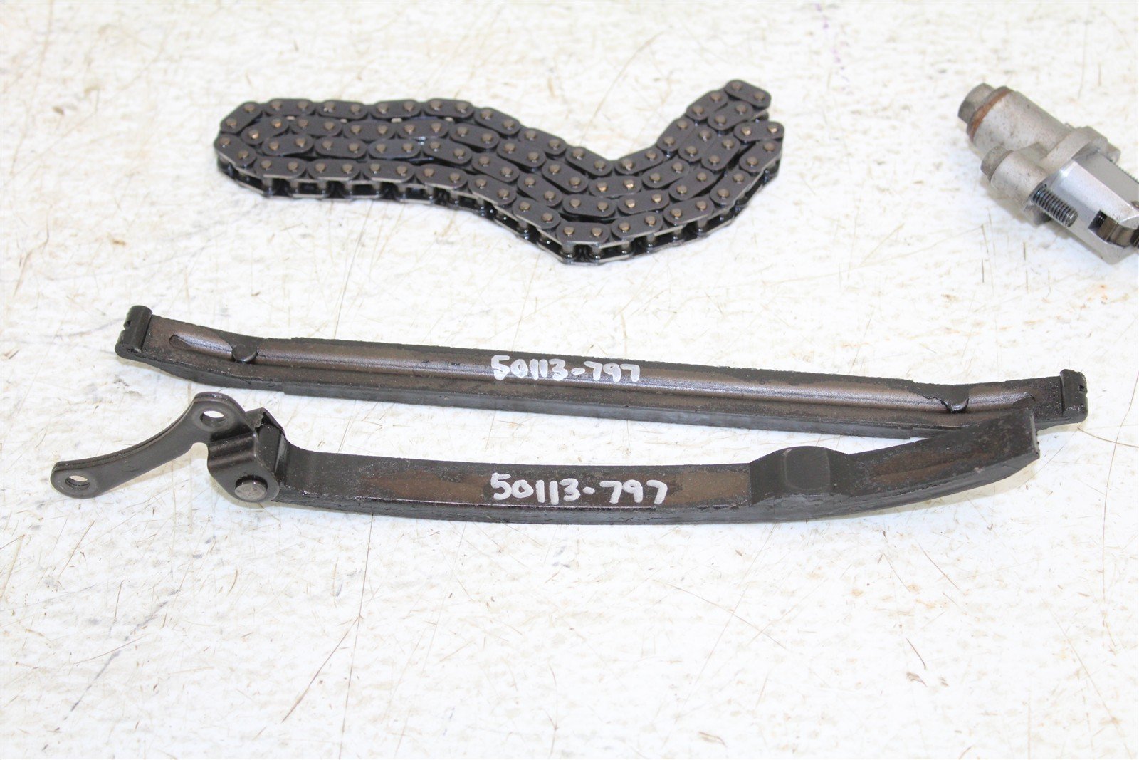 1993 Yamaha Kodiak 400 4x4 Timing Chain Guide Slides w/ Camshaft Tensioner 50113