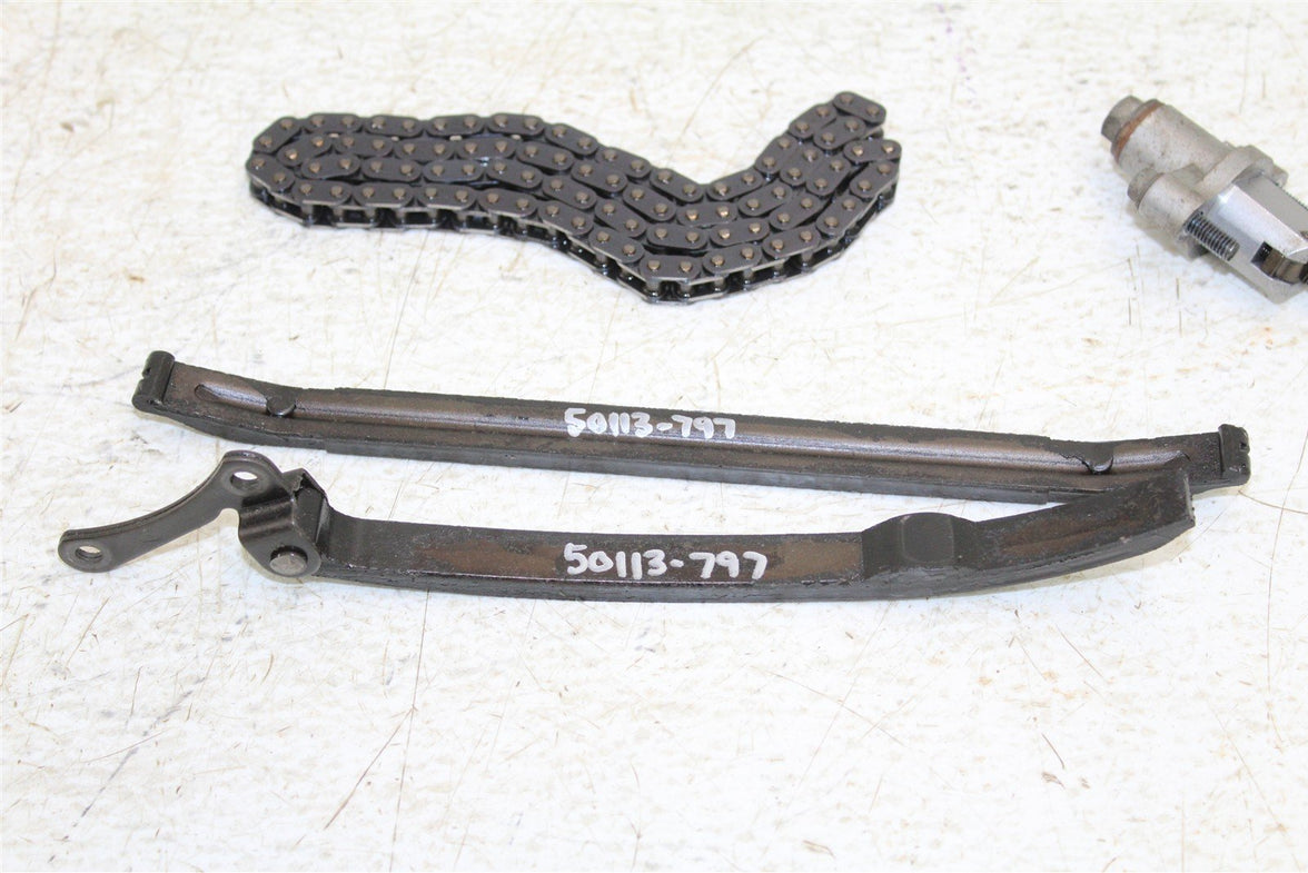 1993 Yamaha Kodiak 400 4x4 Timing Chain Guide Slides w/ Camshaft Tensioner 50113