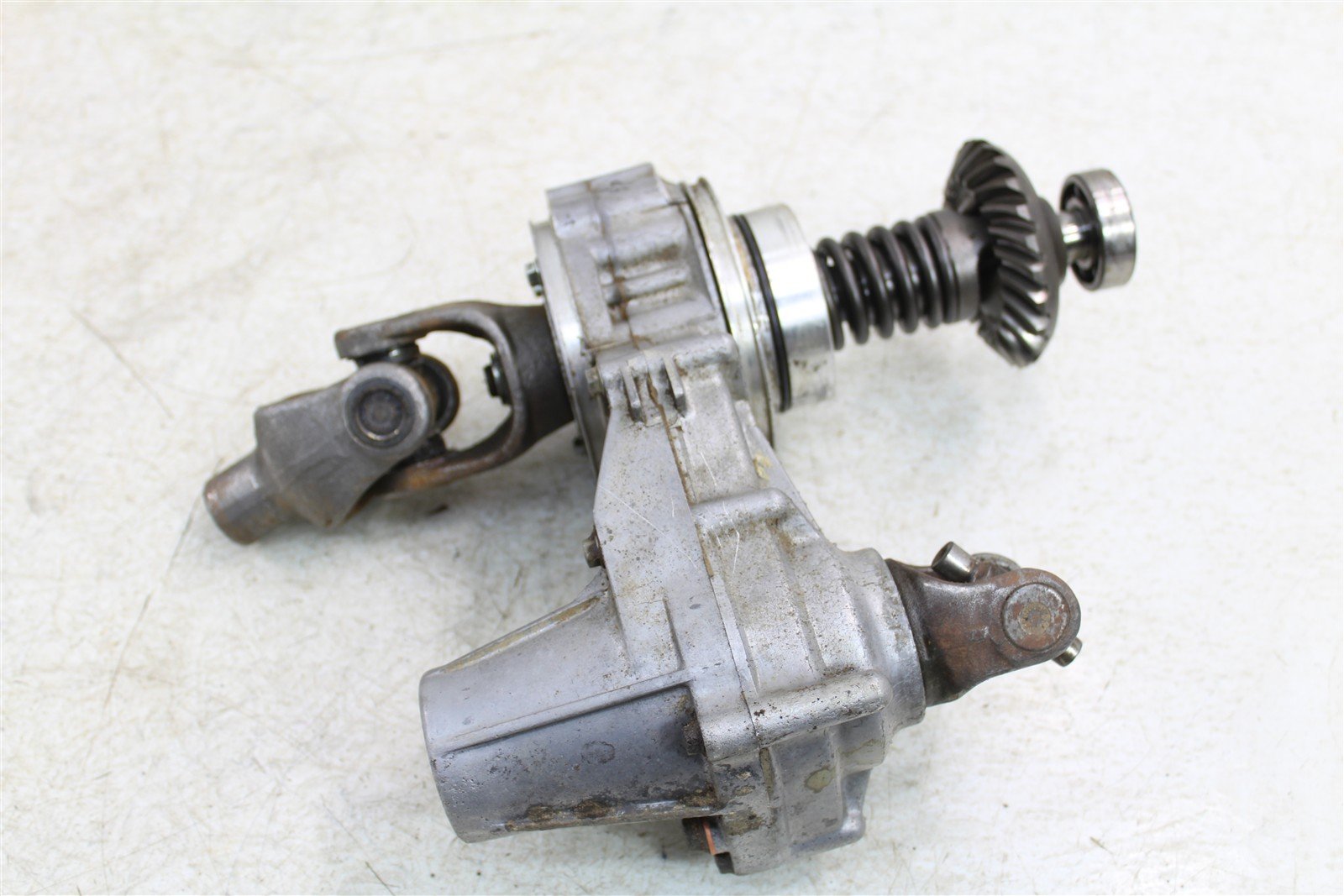 1993 Yamaha Kodiak 400 4x4 Front Transfer Case Assembly Bevel Gear 50113