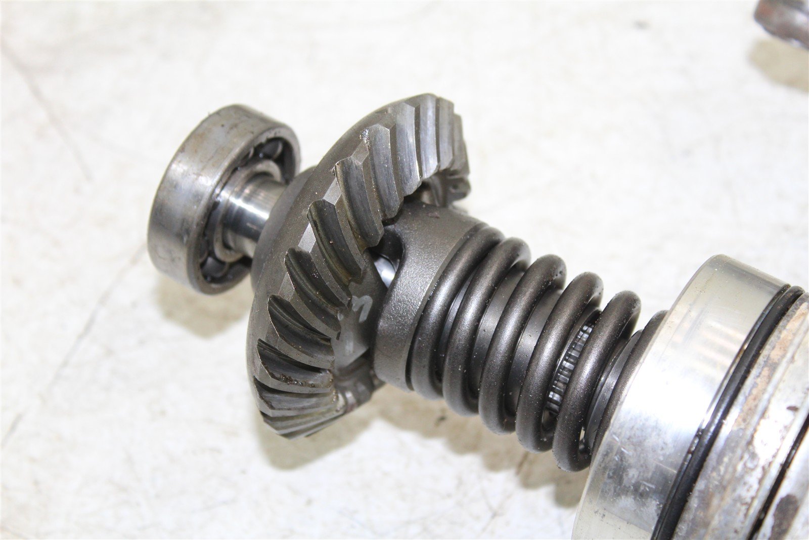 1993 Yamaha Kodiak 400 4x4 Front Transfer Case Assembly Bevel Gear 50113