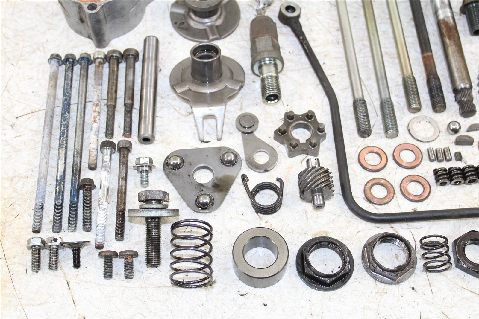 1993 Yamaha Kodiak 400 4x4 Transmission Gears Shift Shaft Forks Drum 50113