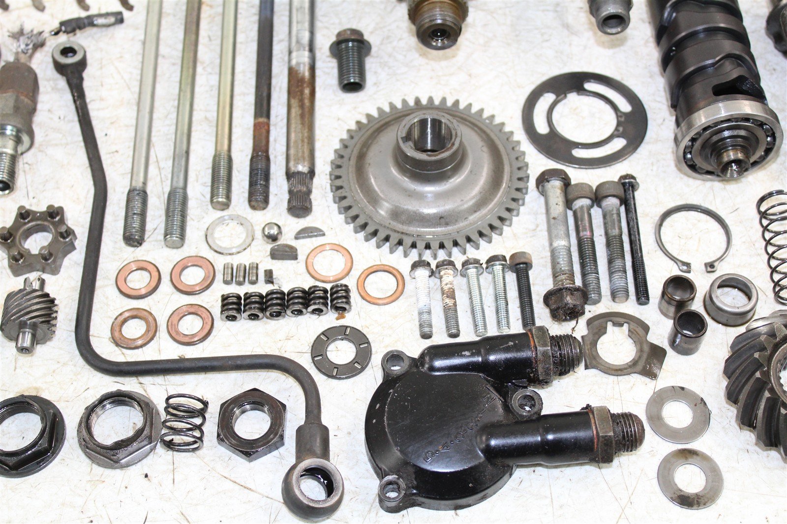 1993 Yamaha Kodiak 400 4x4 Transmission Gears Shift Shaft Forks Drum 50113