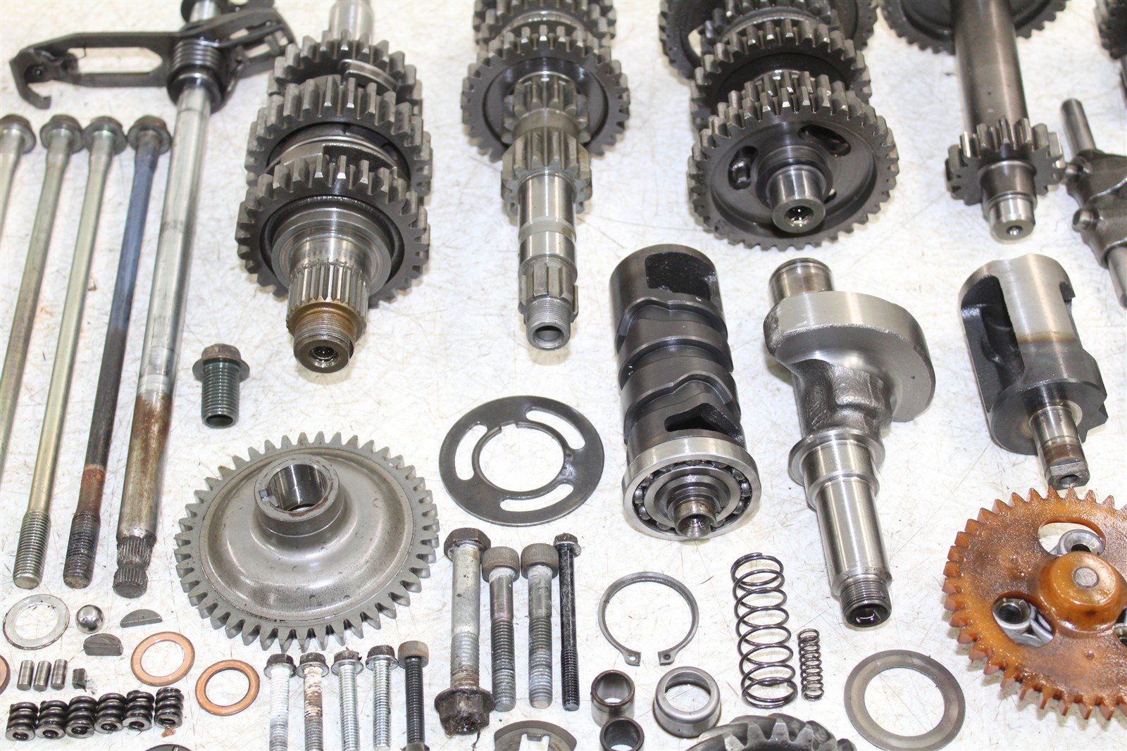 1993 Yamaha Kodiak 400 4x4 Transmission Gears Shift Shaft Forks Drum 50113