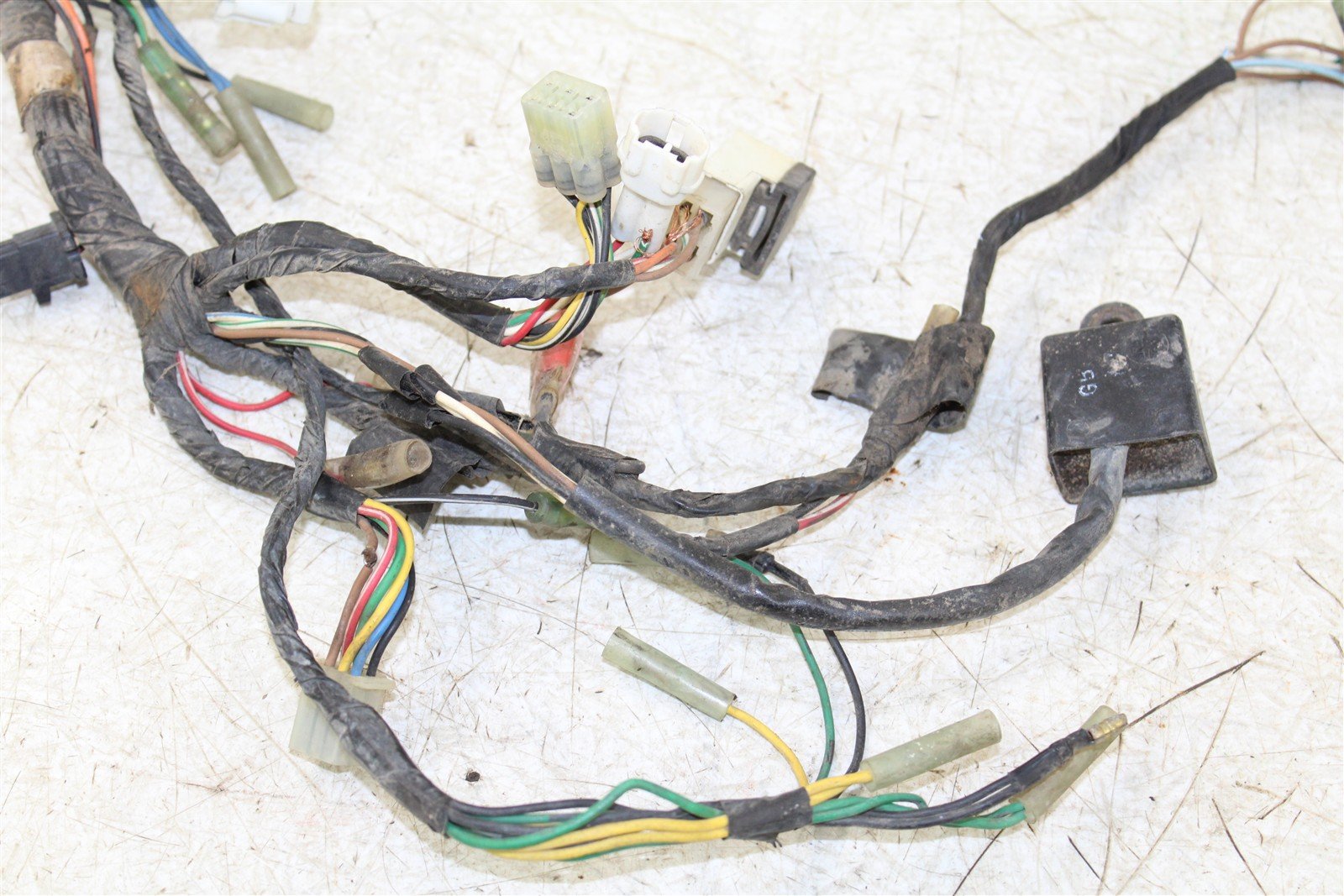 1993 Yamaha Kodiak 400 4x4 Wire Wiring Harness Loom 50113