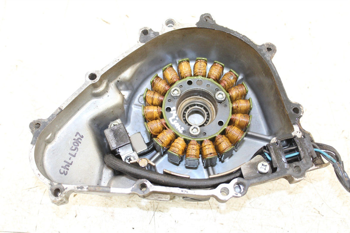 1999 Kawasaki Bayou 300 4x4 Stator Magneto Generator Coil w/ Cover 24057