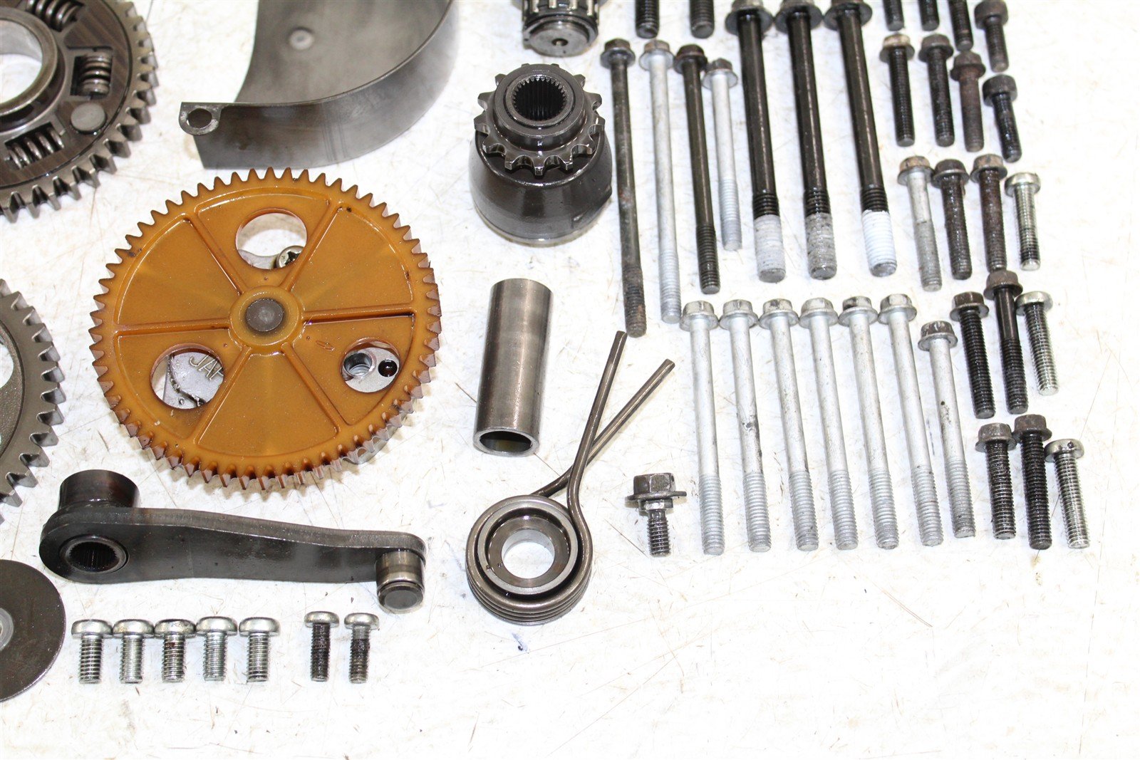 1999 Kawasaki Bayou 300 4x4 Transmission Gears Shift Shaft Forks Drum 24057