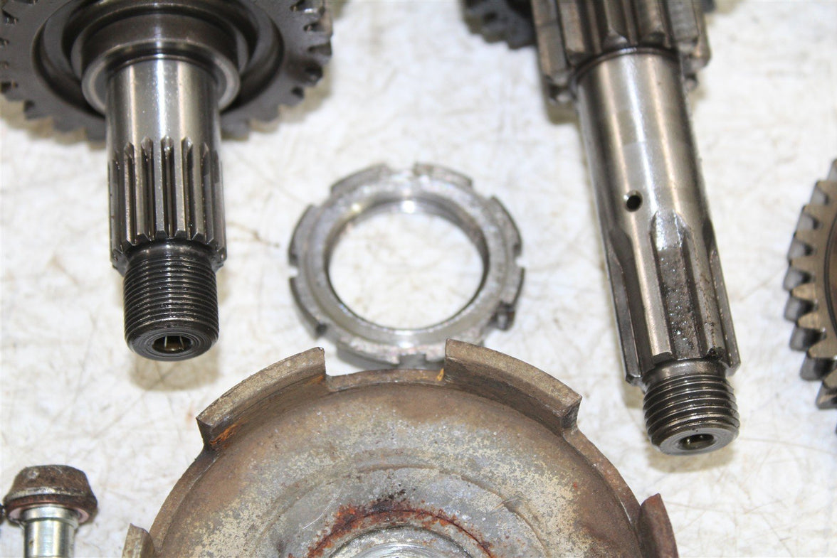 1999 Kawasaki Bayou 300 4x4 Transmission Gears Shift Shaft Forks Drum 24057