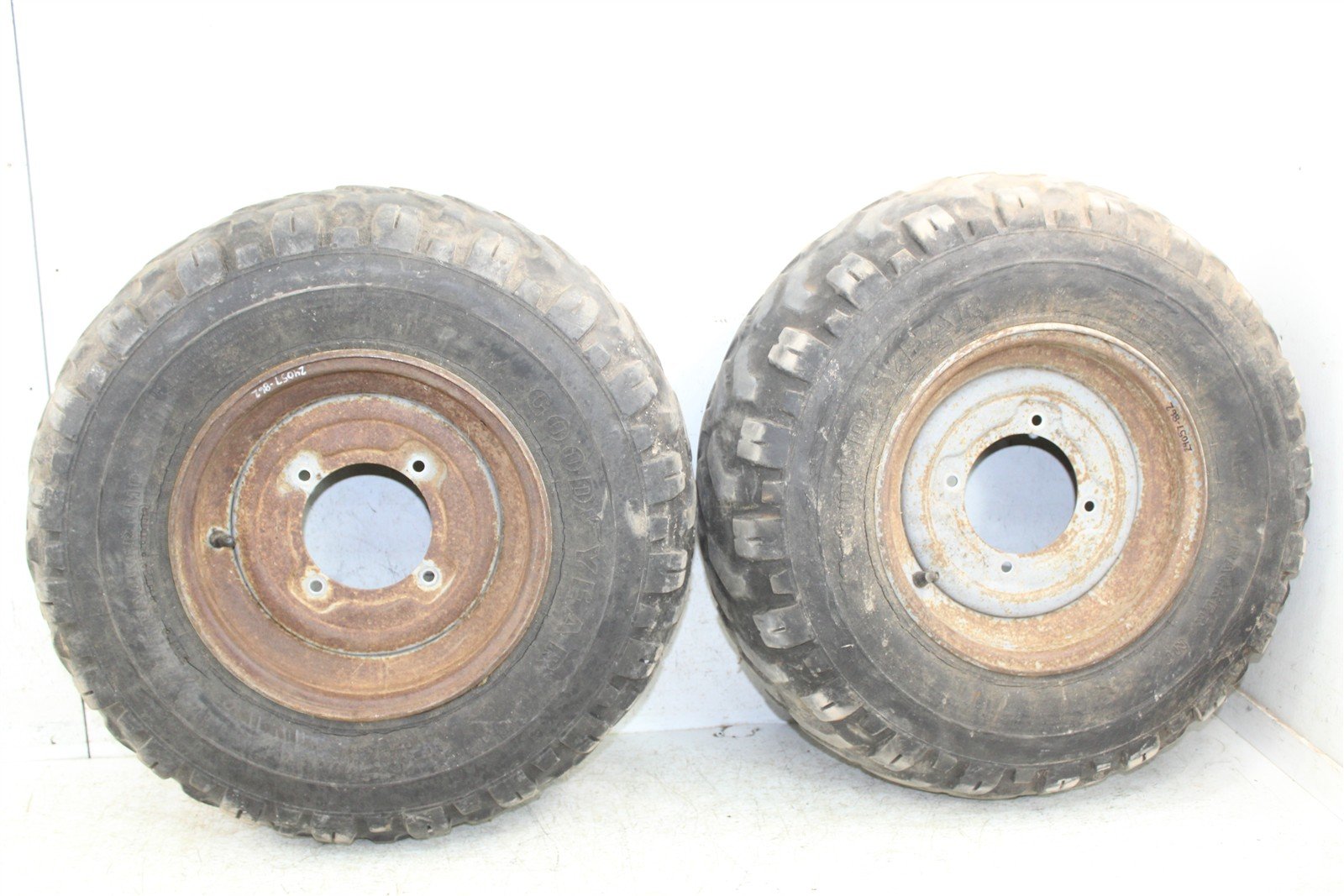 1999 Kawasaki Bayou 300 4x4 Front Wheel Set Rims 24057
