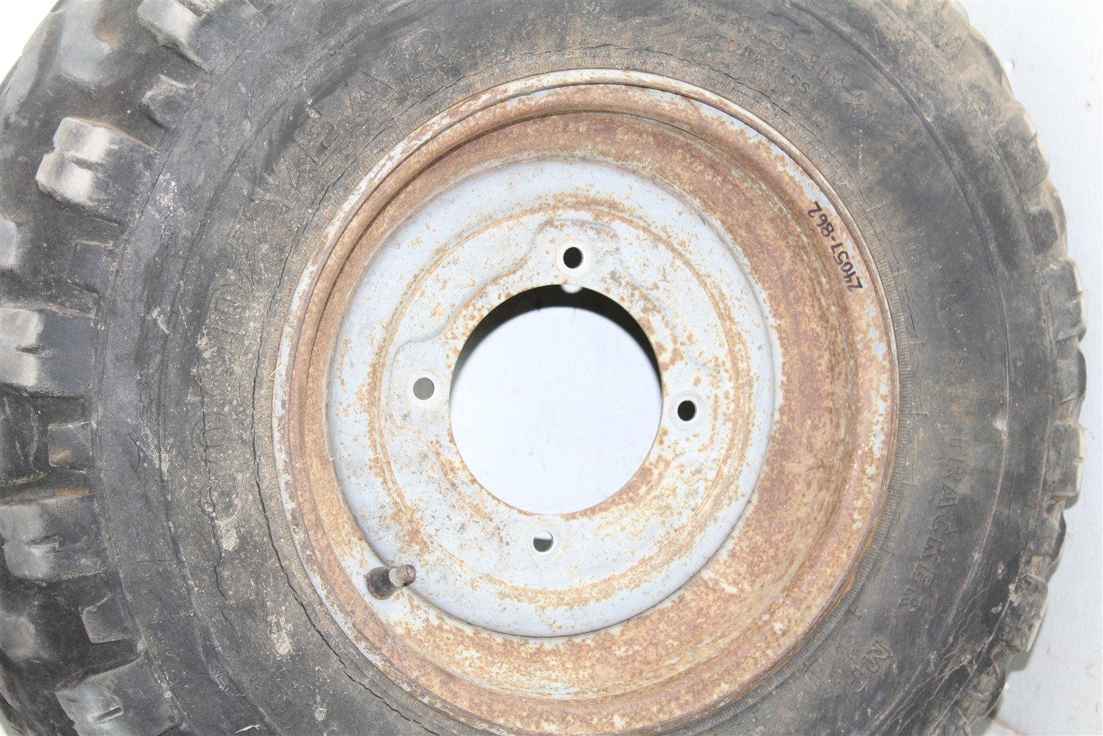 1999 Kawasaki Bayou 300 4x4 Front Wheel Set Rims 24057