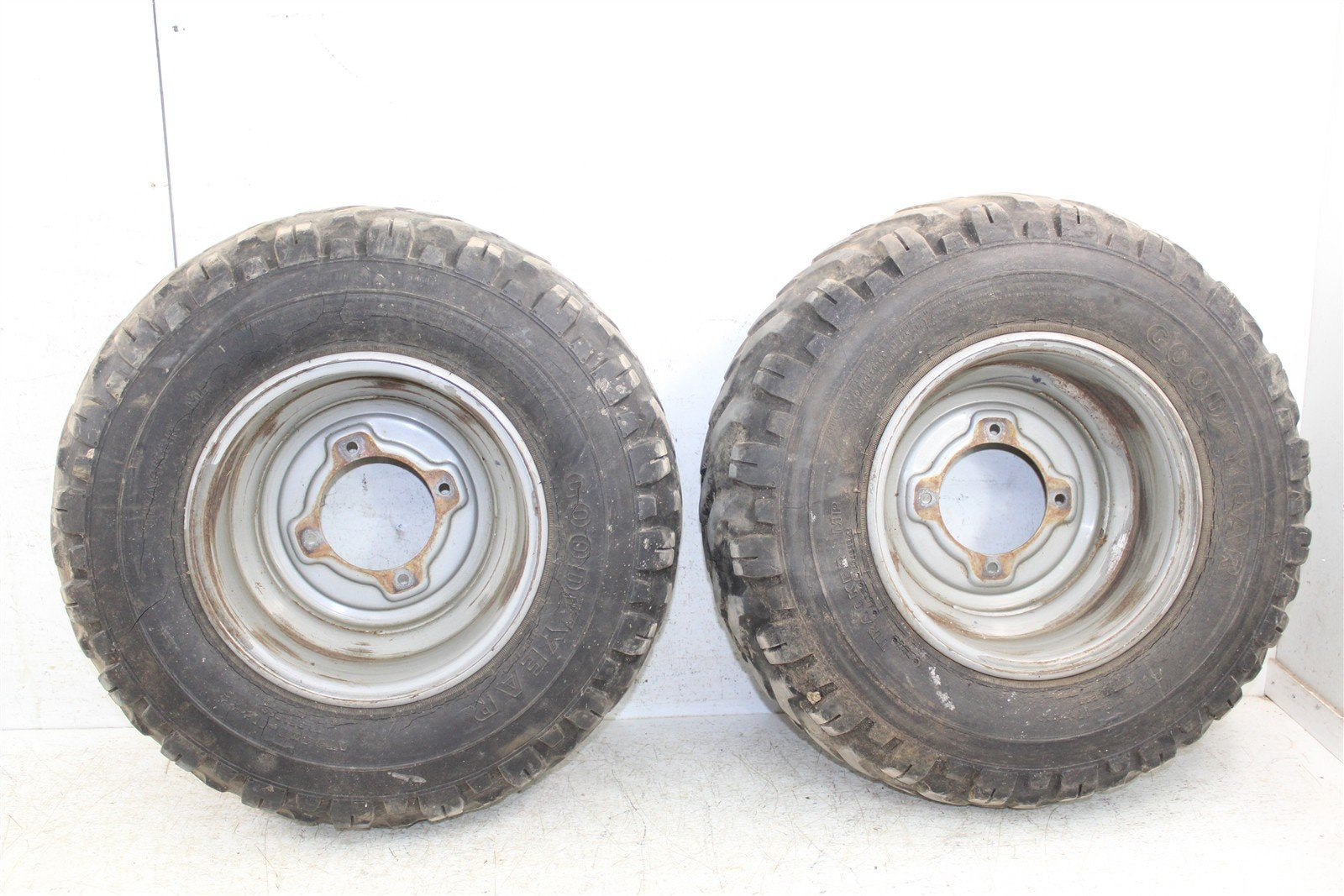 1999 Kawasaki Bayou 300 4x4 Front Wheel Set Rims 24057