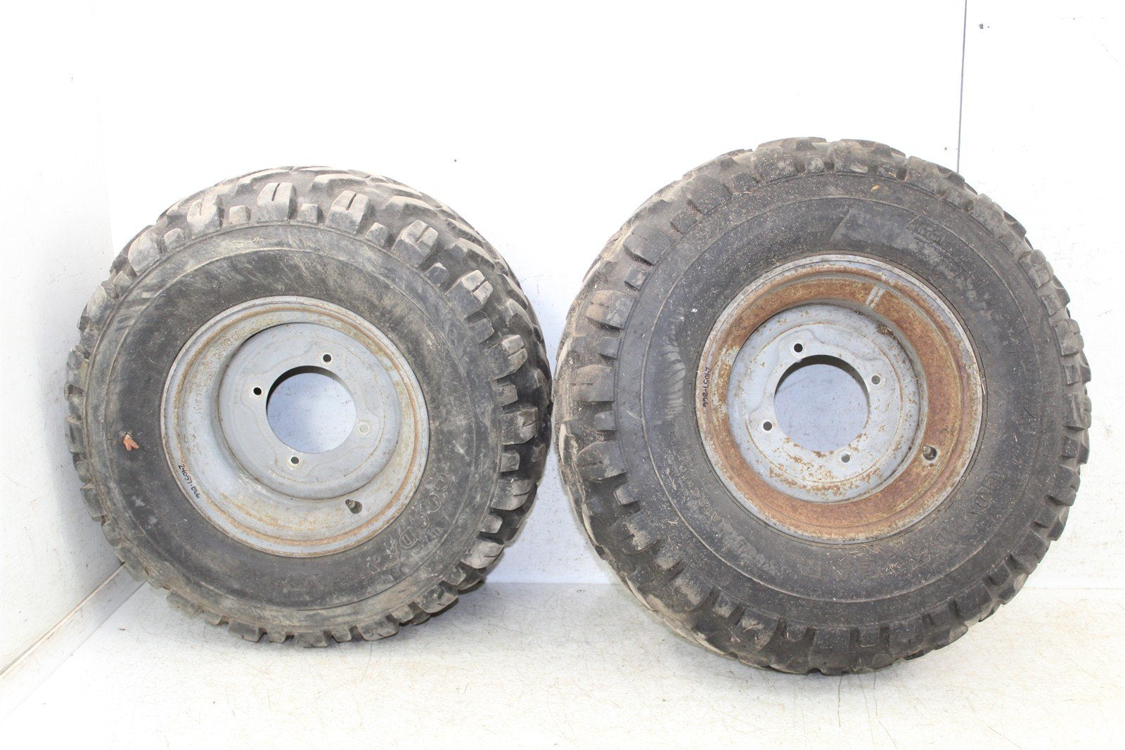 1999 Kawasaki Bayou 300 4x4 Rear Wheel Set Rims 24057
