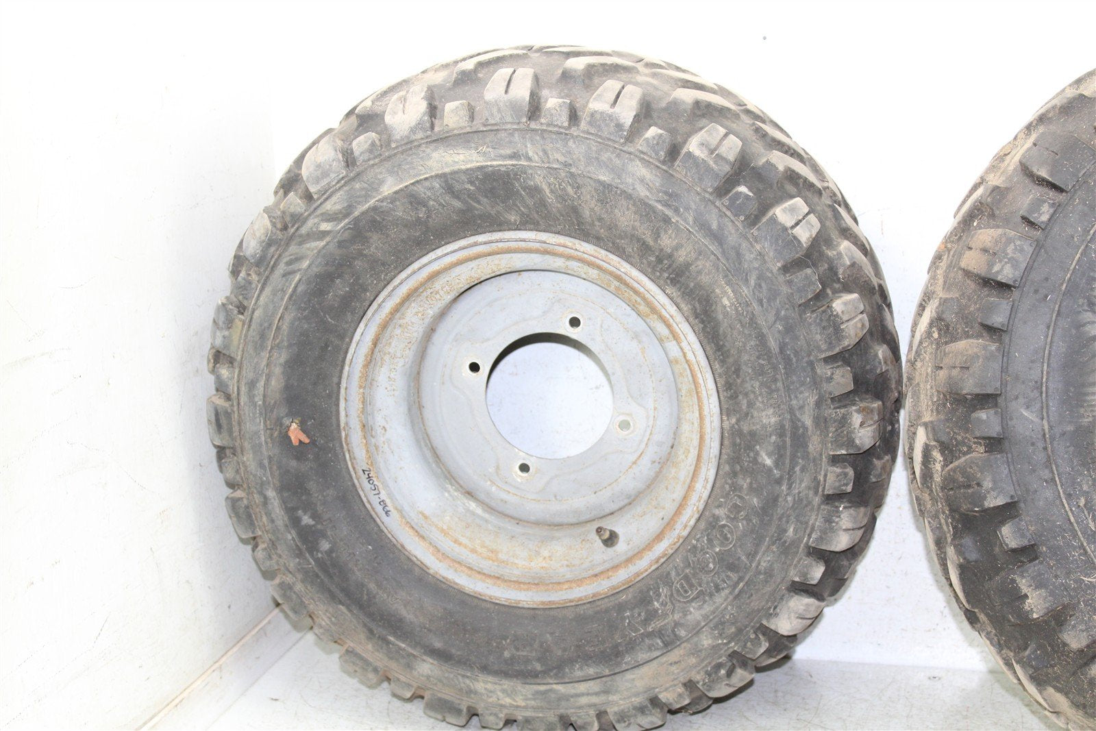 1999 Kawasaki Bayou 300 4x4 Rear Wheel Set Rims 24057