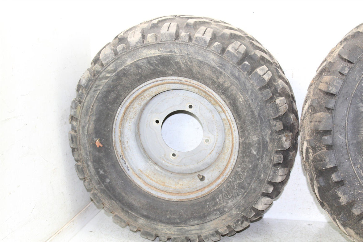 1999 Kawasaki Bayou 300 4x4 Rear Wheel Set Rims 24057