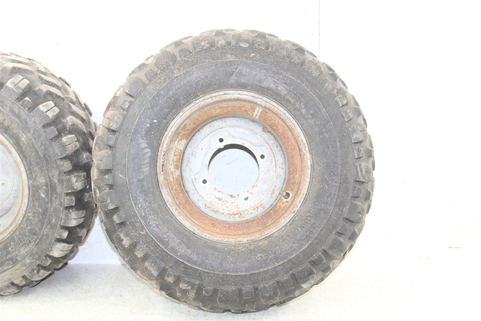 1999 Kawasaki Bayou 300 4x4 Rear Wheel Set Rims 24057
