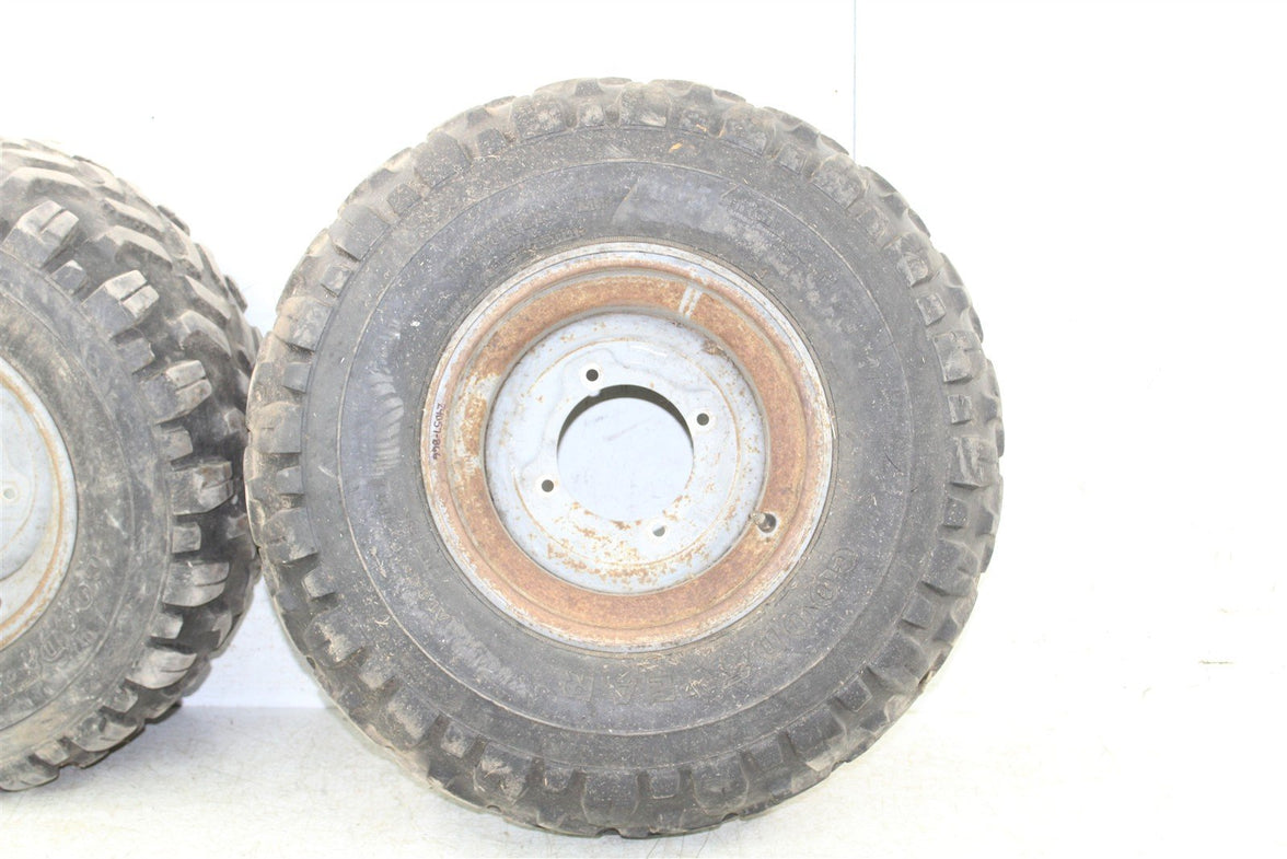 1999 Kawasaki Bayou 300 4x4 Rear Wheel Set Rims 24057