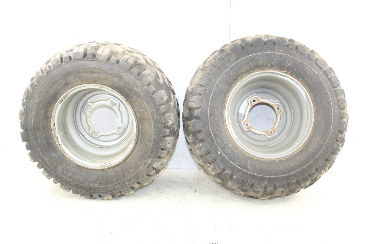 1999 Kawasaki Bayou 300 4x4 Rear Wheel Set Rims 24057