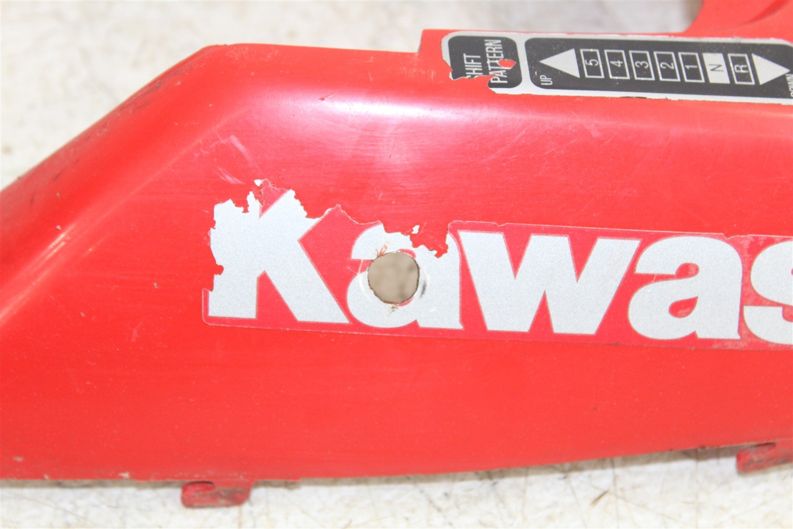 1999 Kawasaki Bayou 300 4x4 Plastic Gas Tank Cover Guard 24057