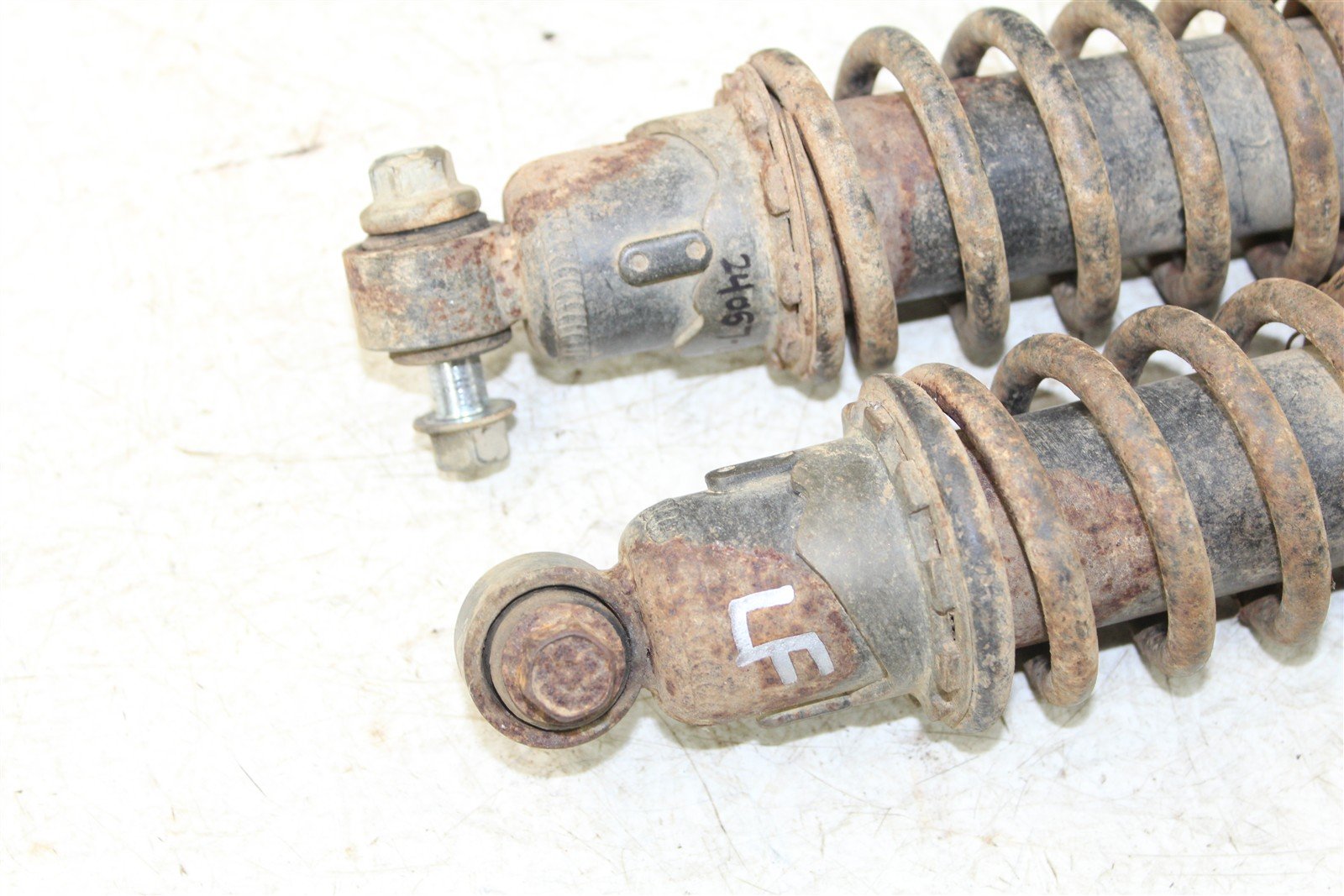 1999 Kawasaki Bayou 300 4x4 Front Shocks Spring Absorber Left Right 24057