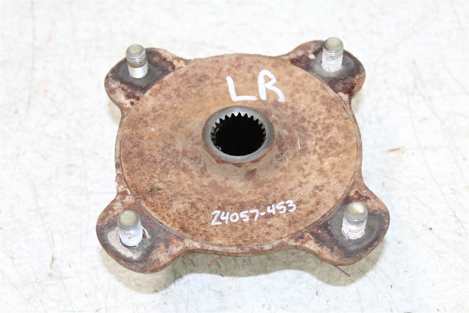 1999 Kawasaki Bayou 300 4x4 Rear Left Hub Wheel Mount 24057