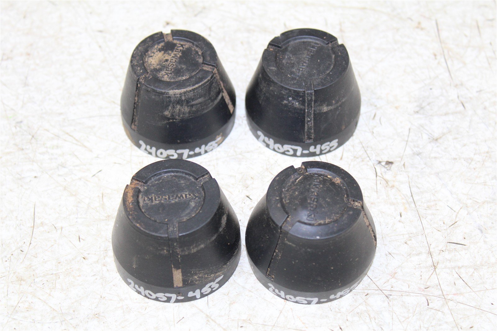 1999 Kawasaki Bayou 300 4x4 Hub Caps Front Rear 24057