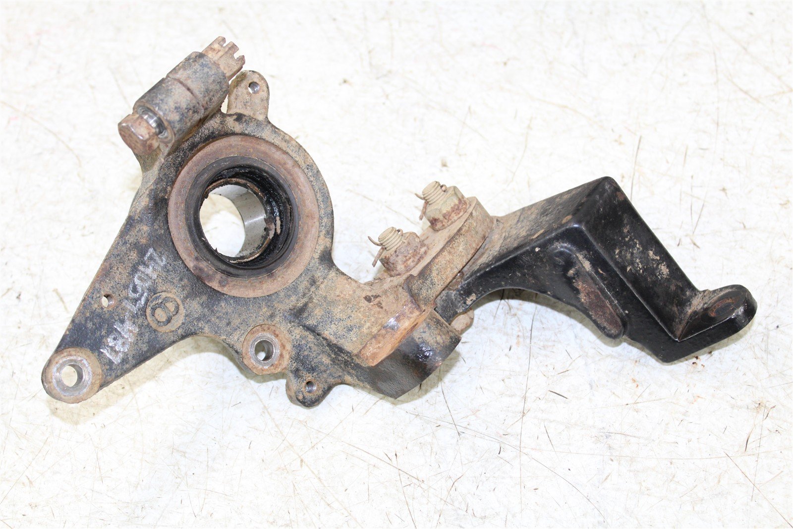 1999 Kawasaki Bayou 300 4x4 Front Left Knuckle Control Arm Mount 24057