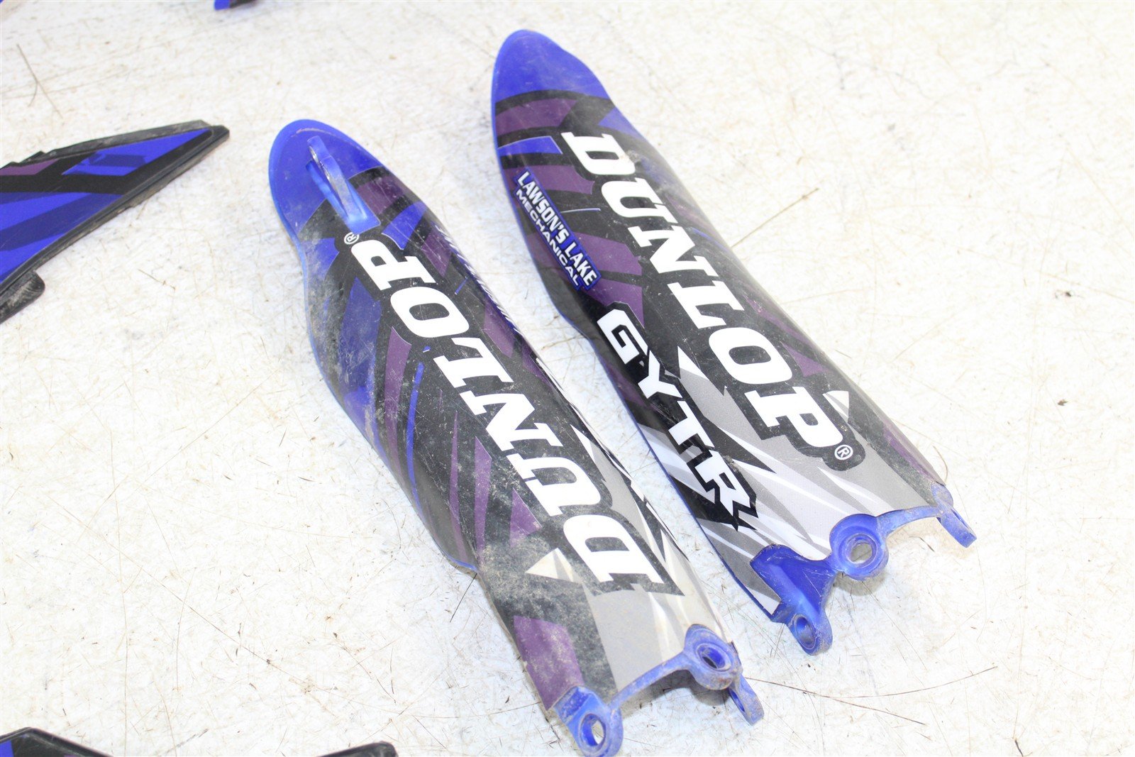 2024 Yamaha YZ 250 Fender Set Rear Front Number Plates 520G
