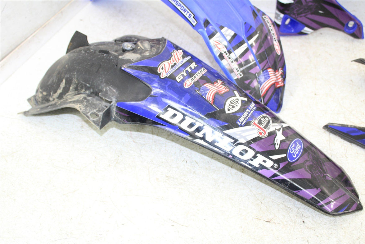 2024 Yamaha YZ 250 Fender Set Rear Front Number Plates 520G