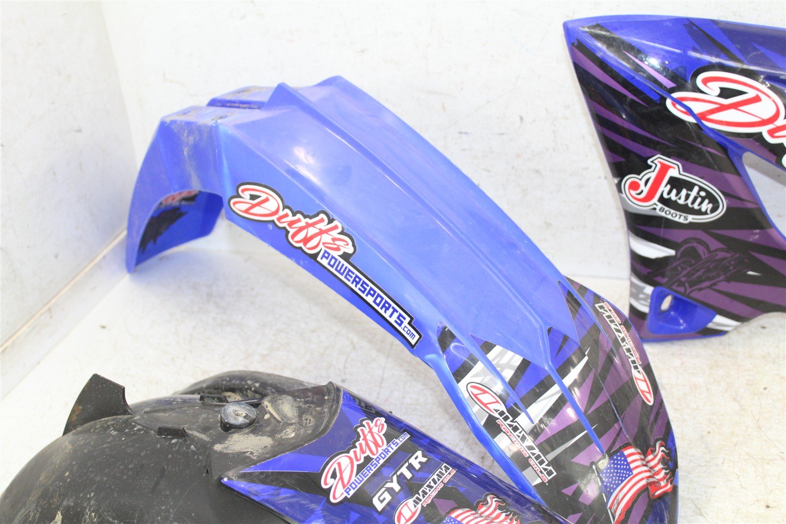 2024 Yamaha YZ 250 Fender Set Rear Front Number Plates 520G