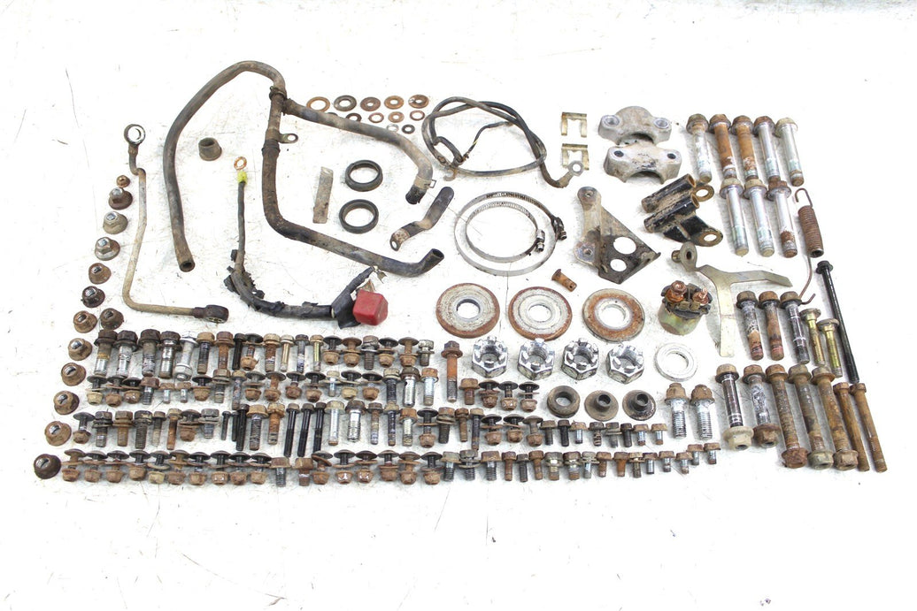 1999 Kawasaki Bayou 300 4x4 Chassis Bolt Kit Hardware Hose Wire Bracket 24057