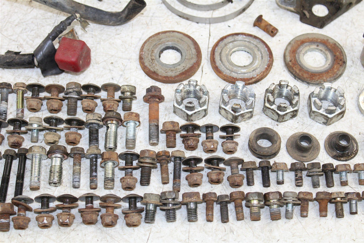 1999 Kawasaki Bayou 300 4x4 Chassis Bolt Kit Hardware Hose Wire Bracket 24057