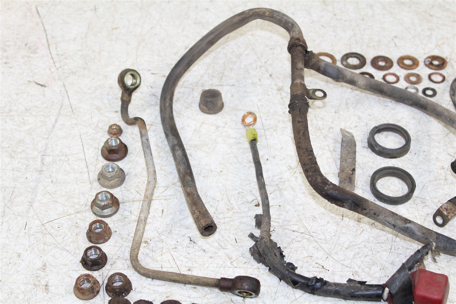 1999 Kawasaki Bayou 300 4x4 Chassis Bolt Kit Hardware Hose Wire Bracket 24057