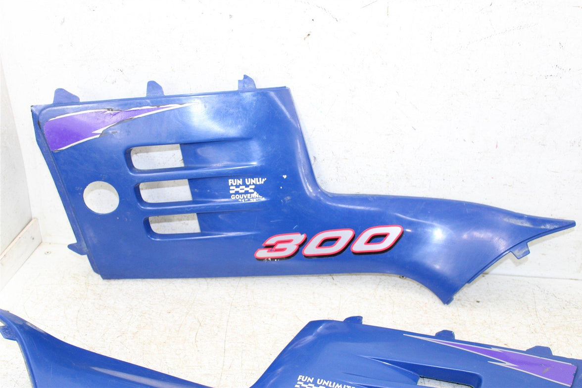 1998 Polaris Xpress 300 Plastic Gas Tank Shroud Fenders Left Right 34151