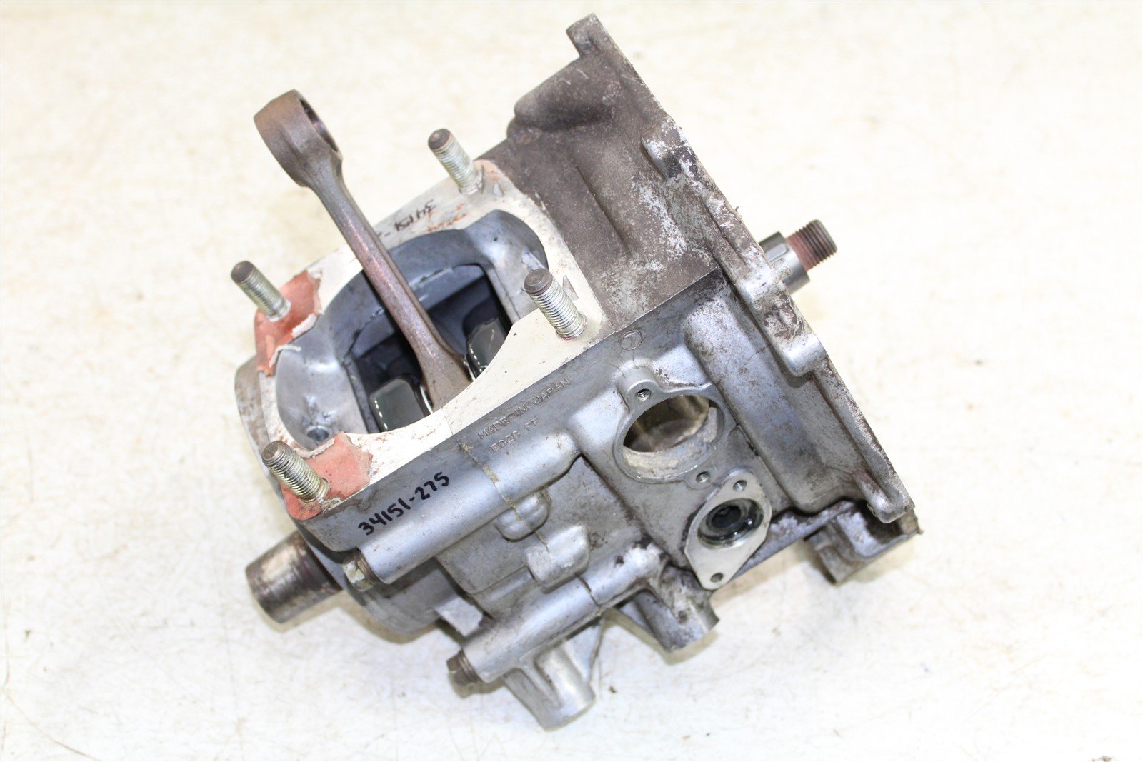1998 Polaris Xpress 300 Engine Bottom Lower End Cases Crankshaft 34151