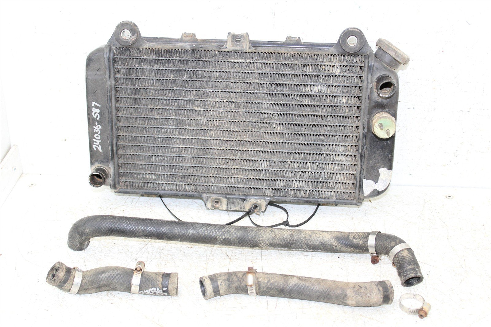2003 Kawasaki Mojave 250 Radiator w/ Coolant Hoses 24036