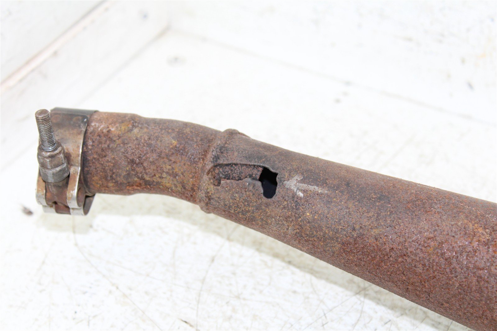 2001 Honda TRX 300 EX Supertrapp Exhaust Silencer Muffler Head Pipe 11010
