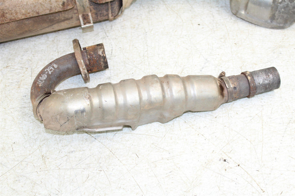 2001 Honda Foreman Rubicon 500 Exhaust Head Pipe Silencer Muffler 11066