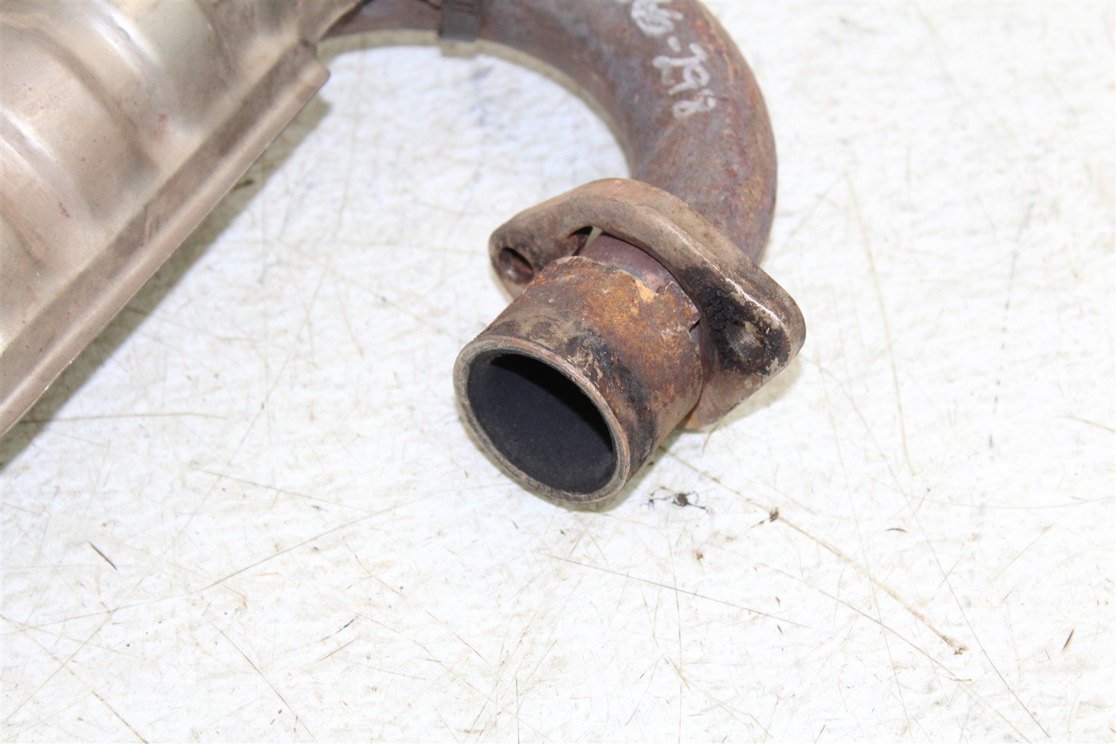 2001 Honda Foreman Rubicon 500 Exhaust Head Pipe Silencer Muffler 11066