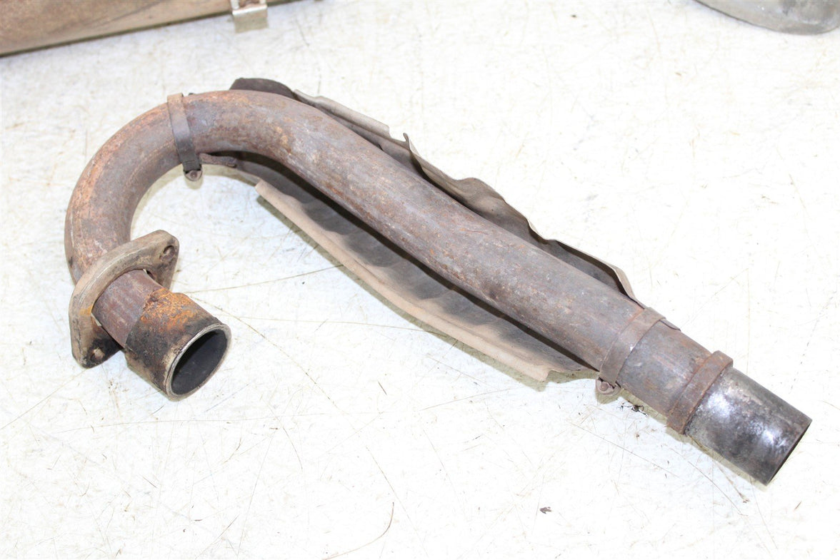 2001 Honda Foreman Rubicon 500 Exhaust Head Pipe Silencer Muffler 11066