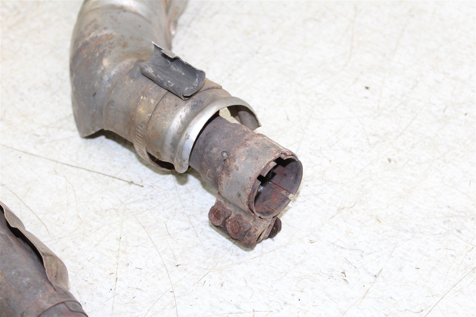 2001 Honda Foreman Rubicon 500 Exhaust Head Pipe Silencer Muffler 11066