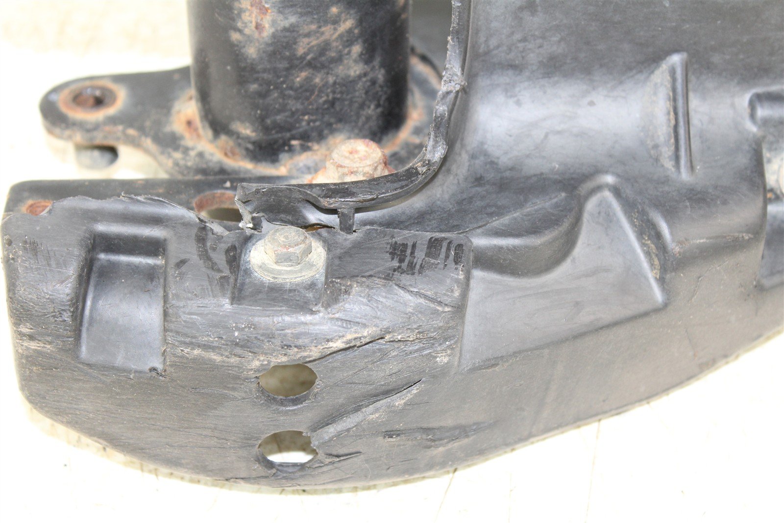 2008 Kawasaki KFX 50 Swing Arm w/ Axle Carrier Skid Plate 24035