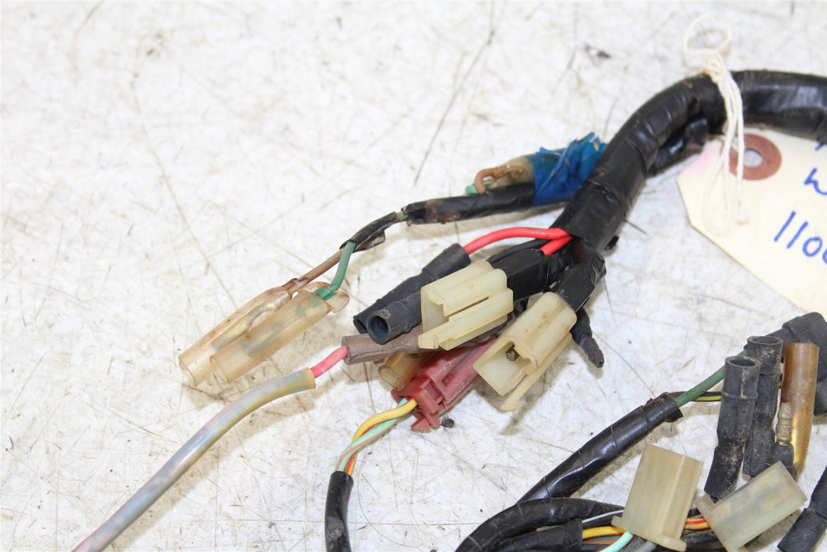 1988 Honda TRX 125 Wire Wiring Harness Loom 11040