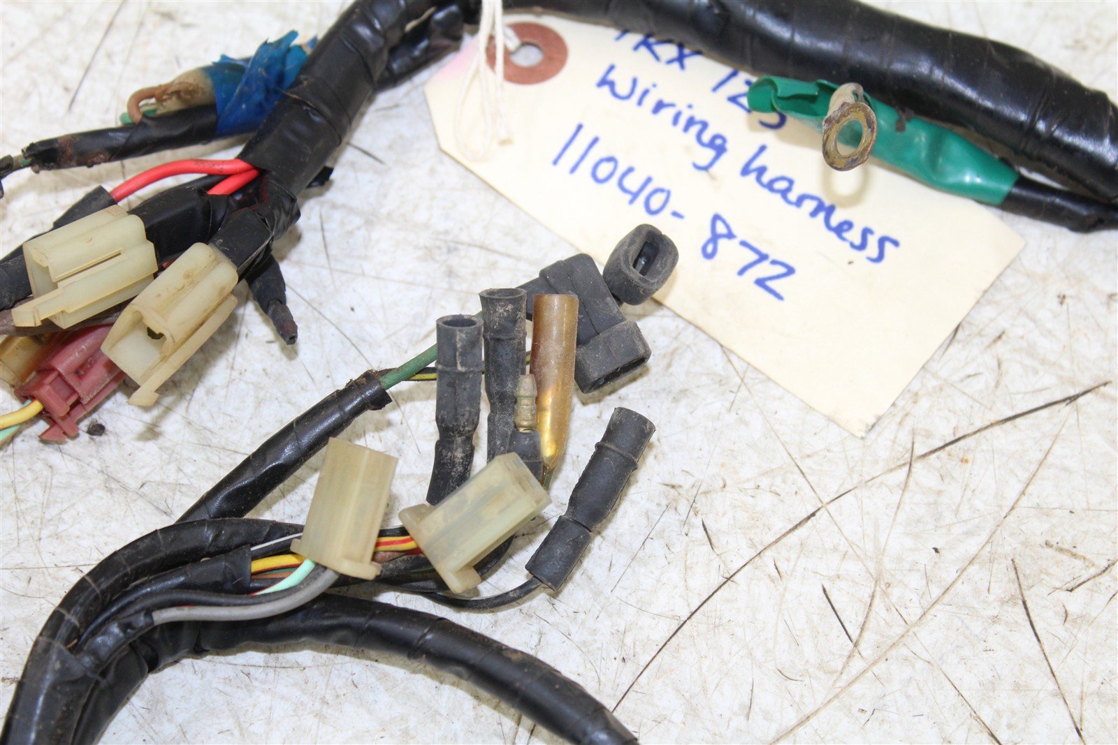 1988 Honda TRX 125 Wire Wiring Harness Loom 11040